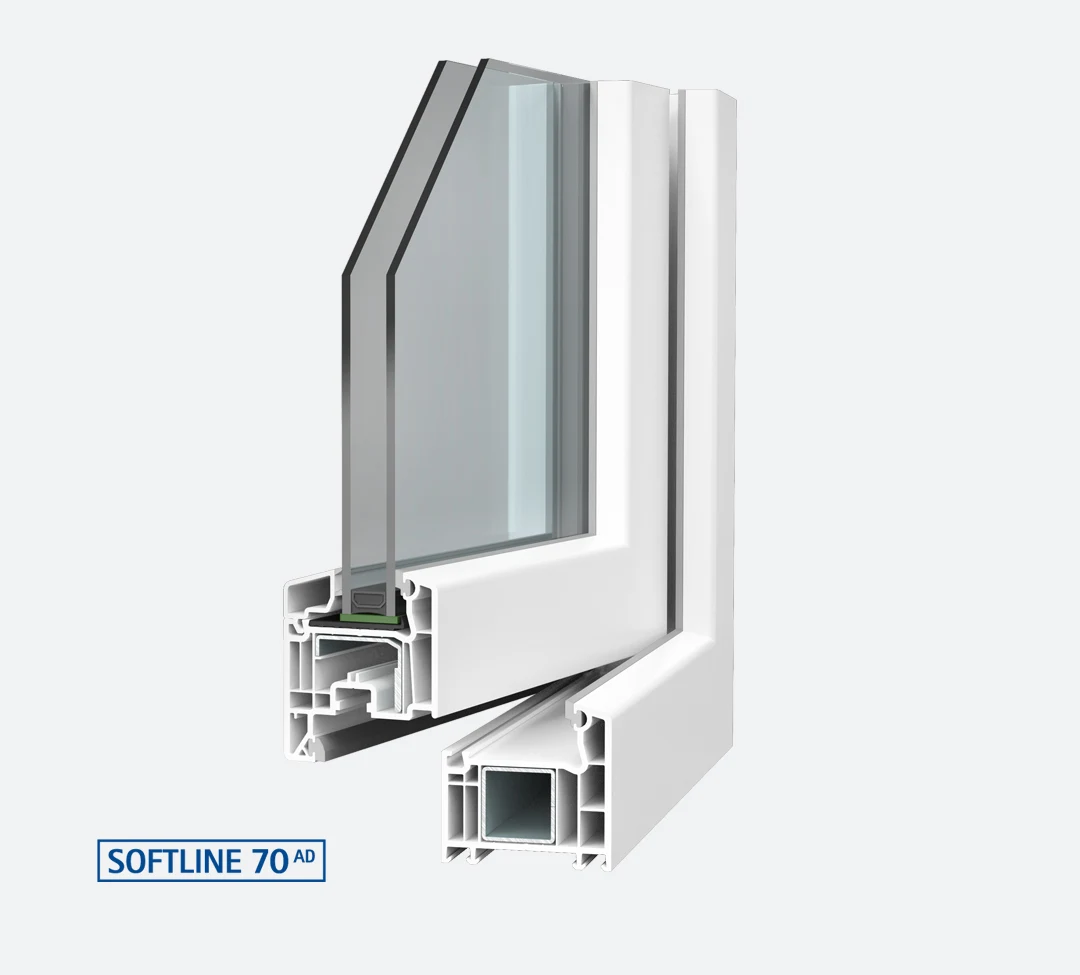 Presjek VEKA SOFTLINE 70 AD